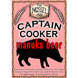Photo of Mussel Inn Captain Cooker Manuka Beer