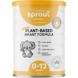Photo of Sprout Organic Infant Formula Plant Based 0-12 Months 700g