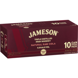 Photo of Jameson Natural Raw Cola 6.3% 375ml