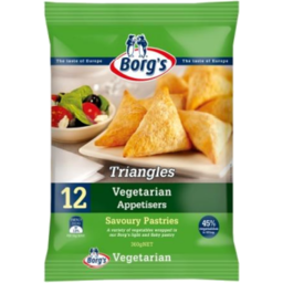Photo of Borgs Vegetarian Triangle Appetizers