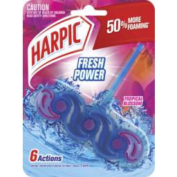 Photo of Harpic Fresh Power Tropical Blossom In The Bowl Toilet Cleaner