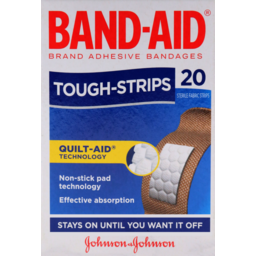 Photo of Johnson & Johnson Band Aid Tough Strips Regular 20
