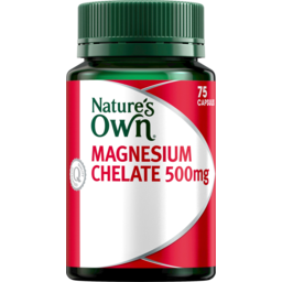 Photo of Natures Own Magnesium Chelate 500mg 75 Pack