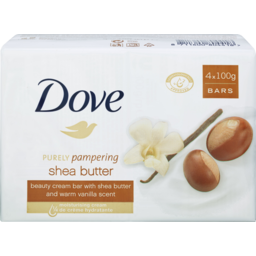 Photo of Dove Soap Bar Shea Butter Vanilla 2 Pack