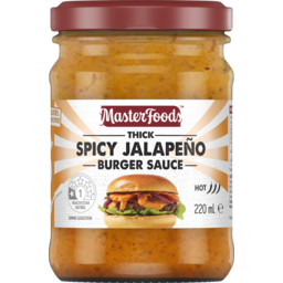 Photo of Masterfoods Spicy Jalapeño Burger Sauce