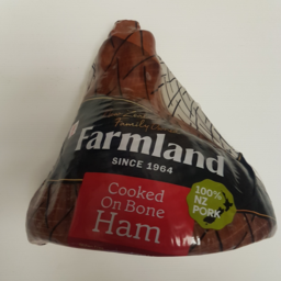 Photo of Cooked Ham On Bone Half