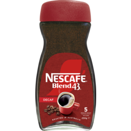 Photo of Nescafe Blend 43 Decaf Instant Coffee 250g