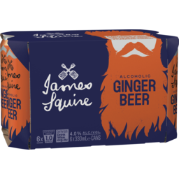 Photo of James Squire Ginger Beer Can 330ml 6 Pack
