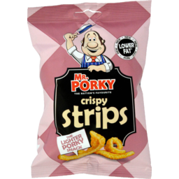 Photo of Mr Porky Crispy Strips Pnk 35g