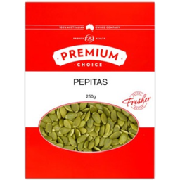 Photo of Premium Choice Pepitas 250g