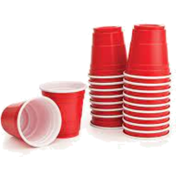 Photo of Party Moments Paper Red Shot Cups 20 Pack