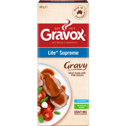 Photo of Gravox Supreme Lite Gravy Mix 425g