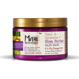 Photo of Vogue Maui Maui Moisture Heal & Hydrate + Shea Butter Hair Mask For Dry & Damaged Hair 340g 340g