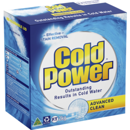 Photo of Cold Power Regular Advanced Clean, Powder Laundry Detergent, 2kg