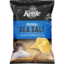 Photo of Kettle Chips Sea Salt 165gm 165gm