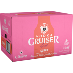 Photo of Vodka Cruiser Lush Guava 4.6% 6 X Bottle