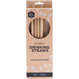 Photo of EVER ECO Bamboo Straws 4 Pack