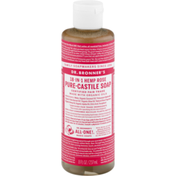 Photo of DR BRONNERS:DRB 18-In-1 Hemp Pure-Castile Soap Rose 2327ml