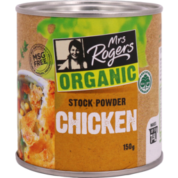 Photo of Mrs Rogers Organic Chicken Stock Powder
