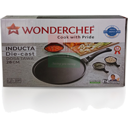 Photo of Wonder Chef  Inducta Die-Cast Dosa Tawa 28cm