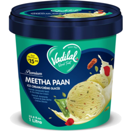 Photo of Vadilal Ice Cream - Meetha Paan 1ltr