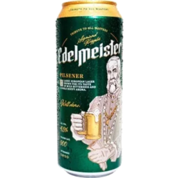 Photo of Edelmeister Lager 4.5% Beer 500ml