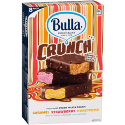 Photo of Bulla Crunch Ice Cream Variety Pack 8pk