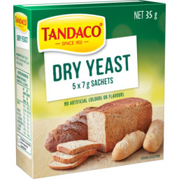 Photo of Tandaco® Dry Yeast 5 X 7g Sachets 35g