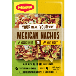 Photo of Maggi Dry Recipe Bases Your Meal Your Way Mexican Nachos 41g