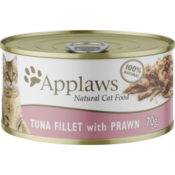 Photo of Applaws Tuna Fillet With Prawn Cat Food 70g