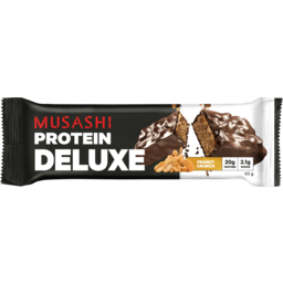 Photo of Musashi Deluxe Protein Bar Peanut Crunch 60g 60g