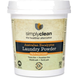 Photo of Simply Clean Laundry Powder Eucalyptus 1kg