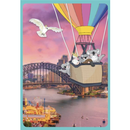Photo of Henderson Greetings Card Blank Our Aussie Way Hot Air Balloon Ride