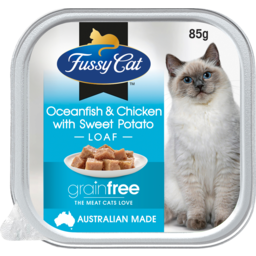 Photo of Fussy Cat Grain Free Oceanfish & Chicken With Sweet Potato Wet Cat Food 85g 85g