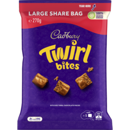 Photo of Cadbury Twirl Bites Large Share Bag