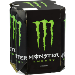 Photo of Monster Energy 4x500ml Cans 