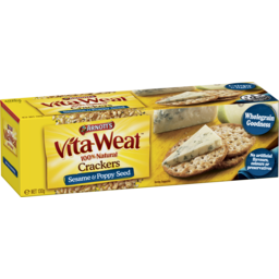 Photo of Arnott's Vita Weat 100% Natural Crackers Seseme & Poppy Seed 130g