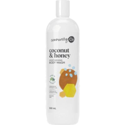 Photo of Community Co Body Wash Coconut & Honey 500ml