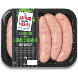 Photo of British Thick Cumberland Sausages Pack