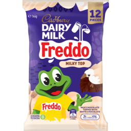 Photo of Cadbury Dairy Milk Freddo Milky Top Sharepack 12 Pieces 144g