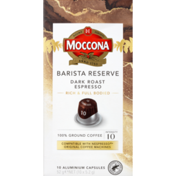 Photo of Moccona Nespresso Capsules Espresso 10pk
