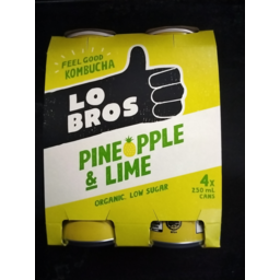 Photo of Lo Bros Pine & Lime Cans 4x250ml