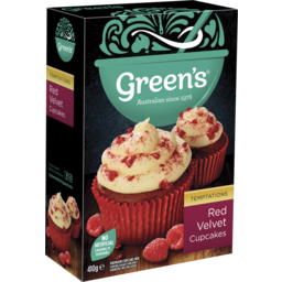 Photo of Green's Red Velvet Cupcakes Mix