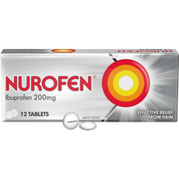 Photo of Nurofen Tablets 12s 200mg Ibuprofen Anti-Inflammatory Pain Relief 