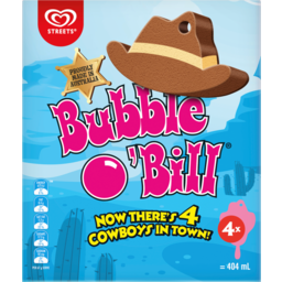 Photo of Bubble O Bill Bubble O' Bill 4pk 404ml