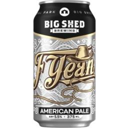 Photo of Big Shed F Yeah American Pale Ale Can