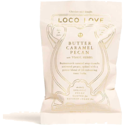 Photo of LOCO LOVE Butter Caramel Pecan Chocolate 30g