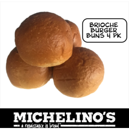 Photo of Michelino's Brioche Burger Buns 4 Pack