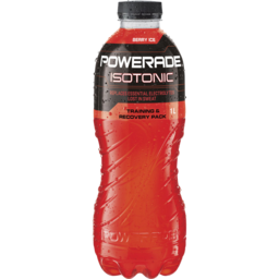 Photo of Powerade Isotonic Berry Ice Sports Drink Sipper Cap 1l