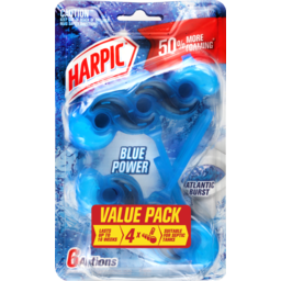 Photo of Harpic In The Bowl Toilet Cleaner Blue Power Atlantic Burst Value Pack 4 Pack 